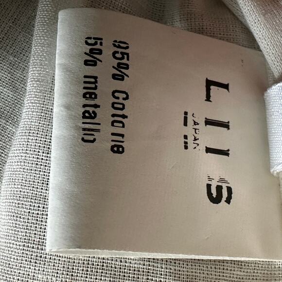 Italian Tuxedo Blazer Large Luxury Crinkle Boxy Khaki Brown Cotton Designer $298 - Picture 4 of 7